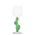Kozarec za vino kaktus zelene barve - 983059