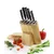 6-piece knife set, stainless steel, Rockingham Forge SharpN- Grunwe