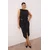 Trendyol Curve Ženska haljina Tbbss25Ah00248, Crna