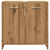 vidaXL Omarica za umivalnik artisan hrast 60x33x60 cm inž. les