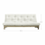 Raztegljiv kavč Karup Design Fresh Natural Clear/Clay Brown