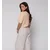 Lanene pantalone sa visokim strukom