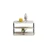 Hanah Home Klub sto Lifon, 50x33x40 cm, Crni