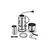 Kavni mlinček Aarke Coffee Grinder EU 35,5 x 15,5 cm.