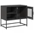 TV ormarić crni 68x39x60,5 cm čelični
