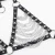 Subblime Fetish Harness Bra & Necklace with Chains