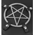 Denarnica za kovance (torbica) HEARTLESS - HEXLOCK HAVEN - BLACK - B-HXKHCP-B-1