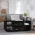 Vidaxl Klubska mizica 100x50x41 cm trdna borovina