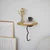 HANAH HOME Zidna polica Leo Black Oak