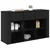 Kreveta Crni hrast 100 x 30 x 59,5 cm Konstruirano drvo