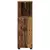 Kupaonski ormar s pohranom s vratima Staro drvo 30 x 35 x 95 cm