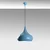 Opviq Luster Saglam 3774, 35-126cm, O30 cm, E27, Plavi