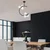 Opviq Luster Luminar-14125, 50x30x65cm, IP20, Crno-žuti