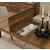 HANAH HOME Vina Walnut Cream set stola stolica i klupe
