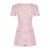 Trendyol Milla Ženski set pidžame Thmss25Pt00434, Roze