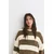 Pull&Bear Pulover PACIFIC kremna/rjava