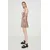 Obleka Superdry roza barva