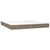 Greatstore Box spring postelja z vzmetnico taupe 180x200 cm blago