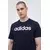 adidas Majica Essentials Single Jersey Linear Embroidered Logo T-Shirt IC9275 Modra Regular Fit