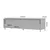 JELA TV STO TV150-2F/ON - kolekcija Onyx - Antracit HG lak/Pacifik orah lak - 152x46x45 cm
