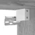 TV ormarić sivi Sonoma 80x31x39,5 cm Konstruirano drvo i metal