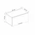 Hanah Home Kuhinjski element Kale 90, 90x45x54 cm, Antracit