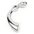 Mr. Steel Deluxe G-Spot Wand Silver