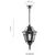 Lessentiel Maison Spoljna lampa BFE-68206-BKR, 55 cm, Viseća, IP65, E27, 60W, Braon