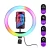 Selfie LED Ring light color sa stalkom 26cm