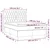 Vidaxl Box spring posteljni z vzmetnico temno siv 140x190 cm blago