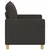 Sofa Tamnosiva 126 x 81 x 87,5 cm Tkanina