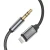 Pleten Lightning v AUX 3.5mm audio kabel Tech-Protect Ultraboost - 1m