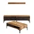 Hanah Home Set TV Komoda i klub sto Orah