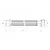 Diamond FLEKSIBILNA PLINSKA CEV 1/2 palca, Š 50–100 cm