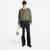 Mikina Fred Perry Crew Neck Sweatshirt Green XL