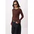 Trendyol Milla Ženska bluza, Braon
