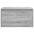 vidaXL Klupa za hodnik sivi hrast 80 x 40 x 45 cm konstruirano drvo