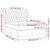 Vidaxl Box spring postelja z vzmetnico temno siva 140x200 cm žamet