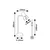 Rabalux Stona lampa Hatice, E14, 38,5cm, Crna