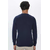 TUDORS Muški kardigan Hirka, Slim Fit, Teget