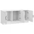 TV ormar Bijela visokog sjaja 99 x 34,5 x 47 cm