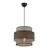 Opviq Luster Cascade, 30x30cm, Braon-crni
