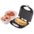 HOME HG-P01 Sendvič toster, 750 W, Beli