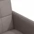 Blagovačke stolice s kotačima 2 pcs Sivo-smeđa 58 x 65 x 94 cm