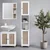 Bessagi Home Visoka omara Lisa, Bela