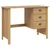 Stol s ladicama s ladicama HILL Medeno smeđa 100 x 45 x 74 cm