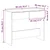Konzolni stol crni 90 x 36 x 75 cm od konstruiranog drva