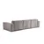 Atelier del Sofa Trosed Lego 100x76x300cm Sivi