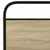 Vidaxl Posteljni okvir brez vzmetnice 150x200 cm sonoma hrast inž. les