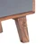 TV ormarić sivi 140 x 30 x 45 cm od masivnog drva